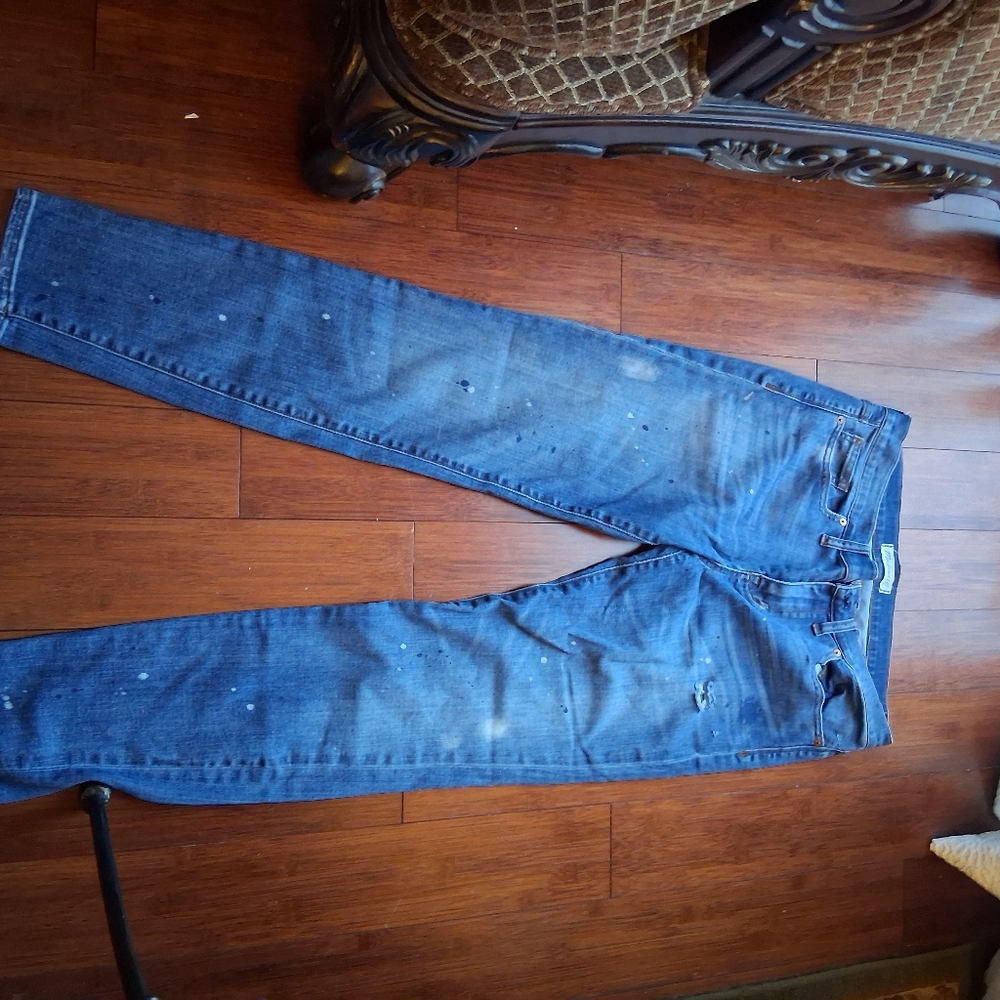 Madewell Blue Slim Jeans Classic Denim